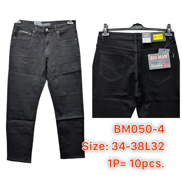 Spodnie męskie jeans Roz 34-38, 1 Kolor .Paczka 10 szt